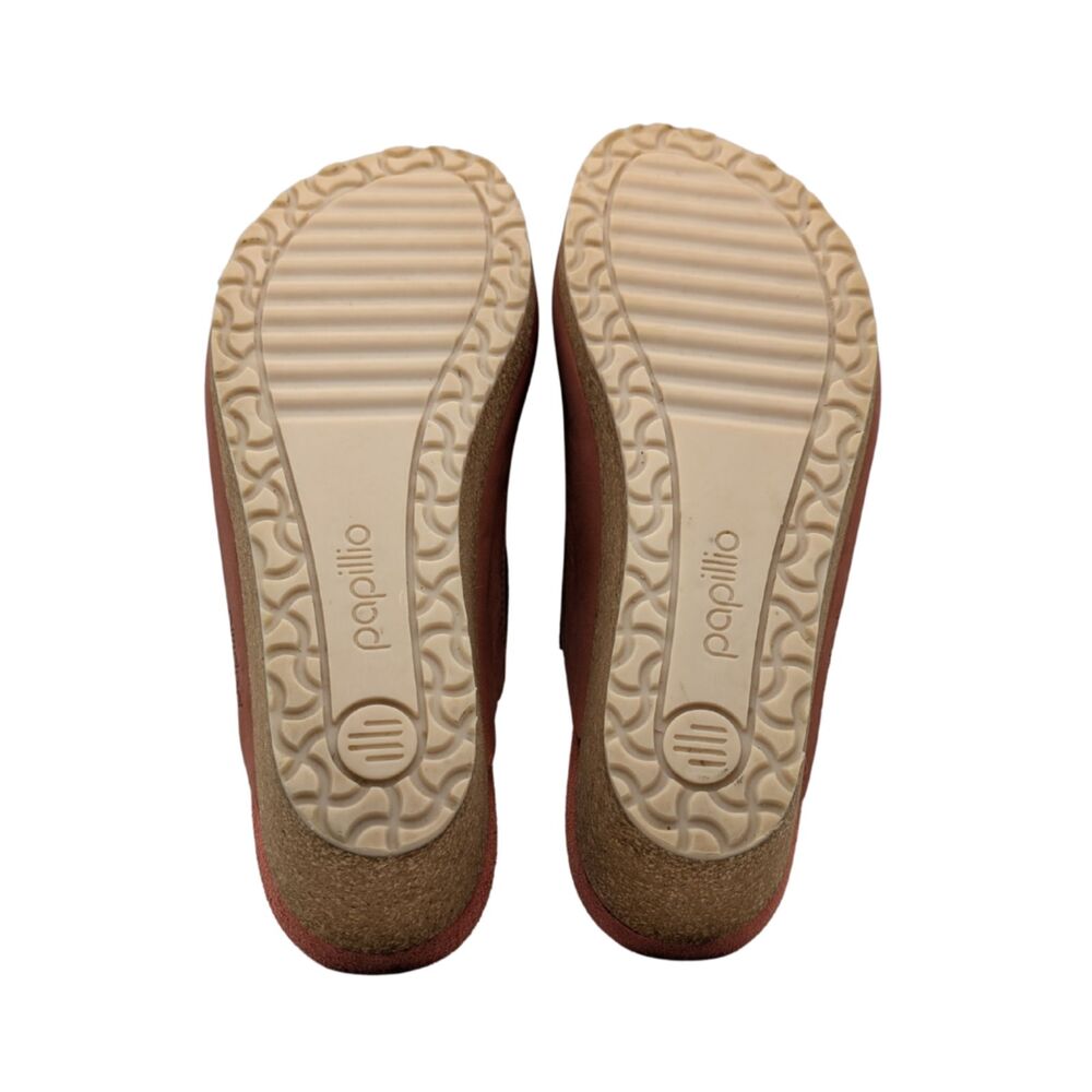 Papillio Coral Pink Nubuck Platform Clog Size EU 40 Womens 9/9.5 - Picture 6 of 8